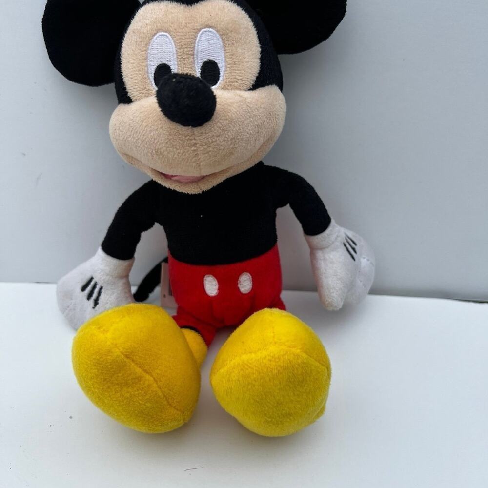 Mickey Mouse Plush Toy, Approximately 10”